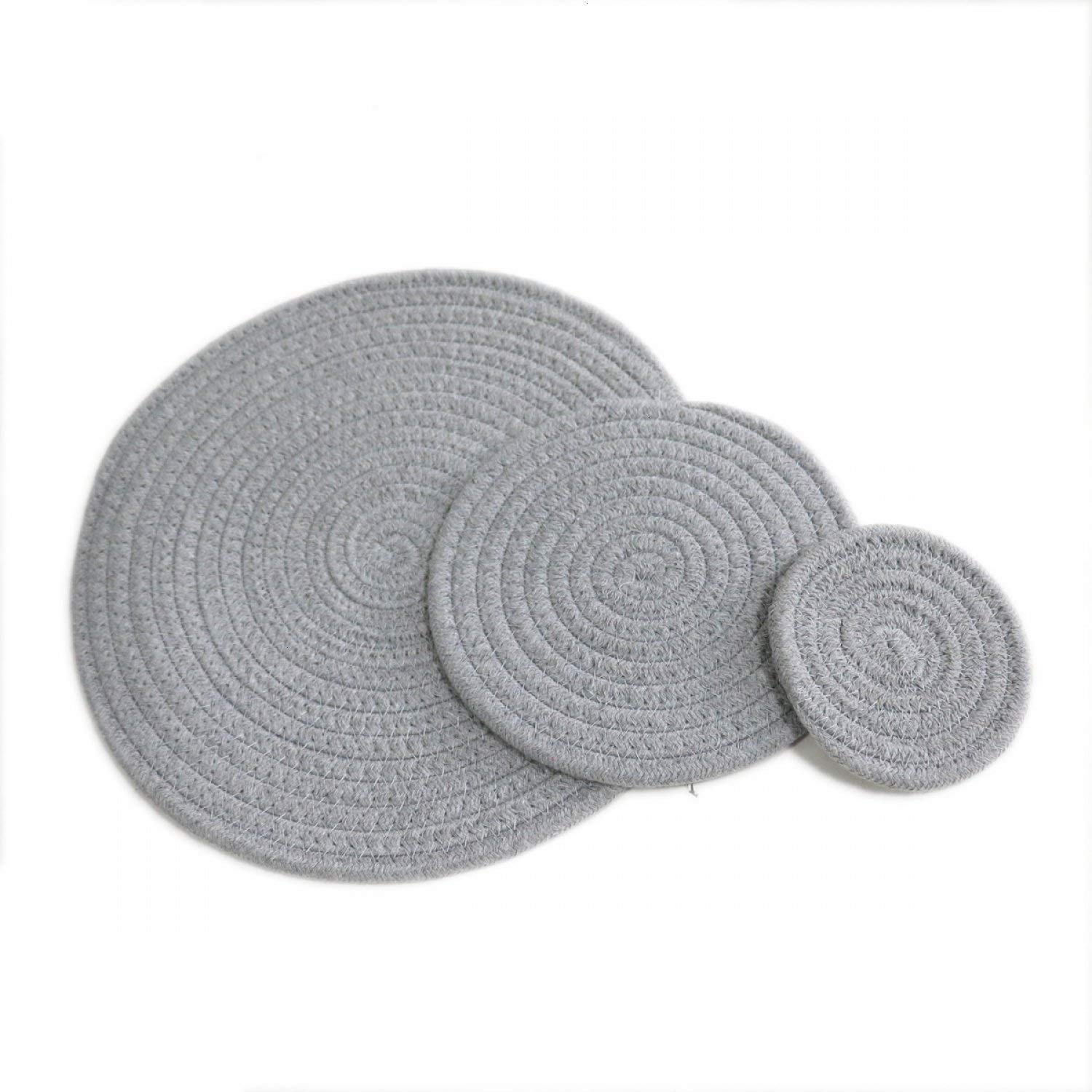 Round Cotton Rope Table Placemats 