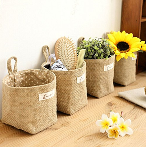 Wall Hanging Planter Woven Plant Basket