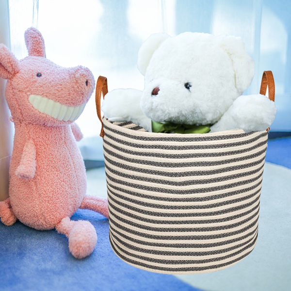 Cotton Rope Basket for Baby Kids Toys